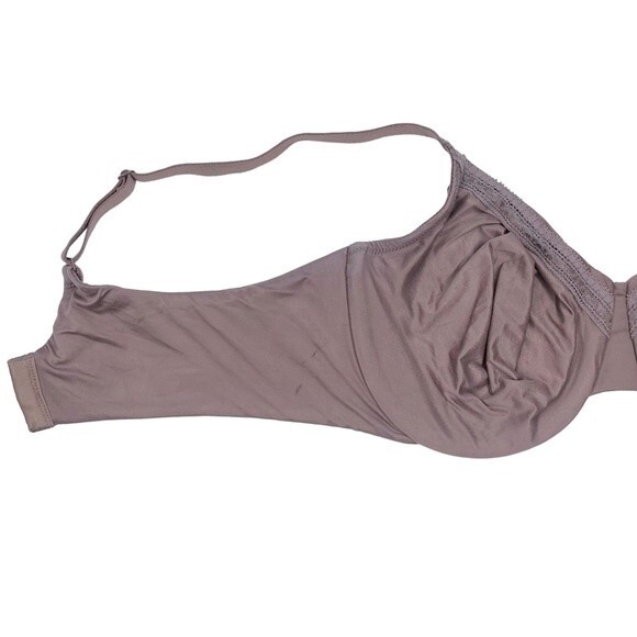 Wacoal Perfect Primer Full Figure Underwire Bra 40D * Brown Seamless Soft Cups - Picture 5 of 8
